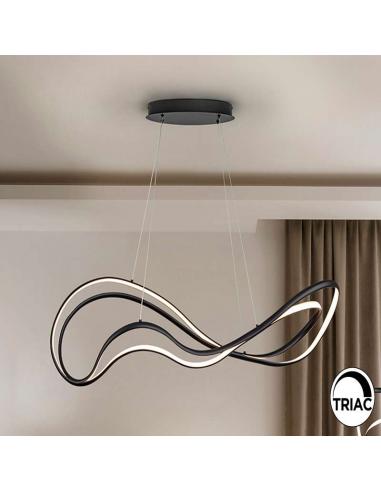 Matte Black Lamp 75W - Dance