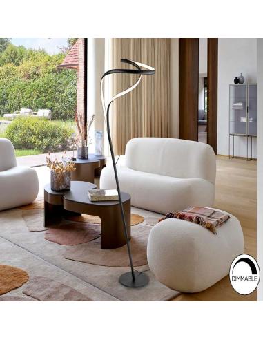 Matte Black Lamp 39W - Dance