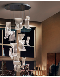 Lampara Cromado 85Ø 63W - Velos