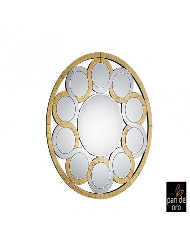 Espejo Oro 120Ø - Zendaya