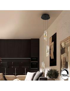 Lampara Negro 25Ø 21W - Iliada