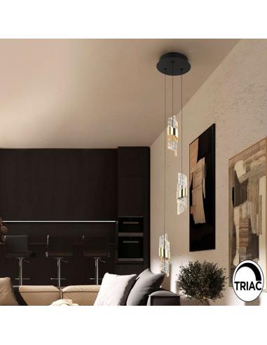 Lampara Negro 25Ø 21W - Iliada