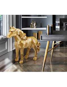 Gold Figure - Future Horse