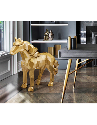 Gold Figure - Future Horse