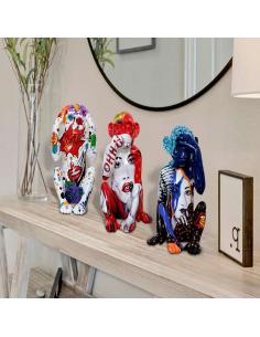 Graffiti Figure - Wise Monkeys