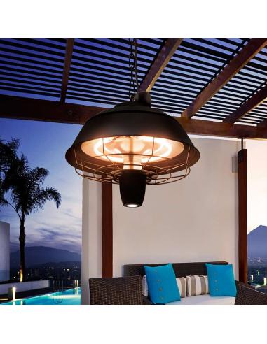 Black Stove 42.5Ø 1W + 1500W - Heat Vintage