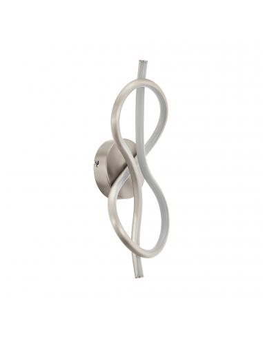 EGLO 97939 - NOVAFELTRIA LED Wall Light in Steel, nickel-matte aluminum and Acrylic