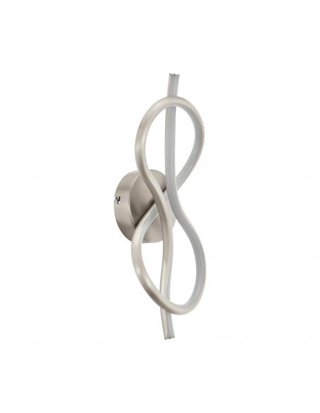 EGLO 97939 - NOVAFELTRIA LED Wall Light in Steel, nickel-matte aluminum and Acrylic