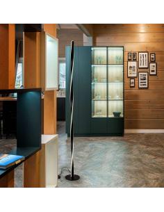 Matte Black Lamp 22Ø 40W - Twist