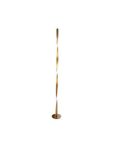 Brushed Gold Lamp 22Ø 40W - Twist