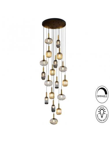 Black Lamp 113Ø 18x20W - Standard