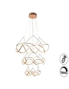 Rose Gold Lamp 110Ø 138W - Molly
