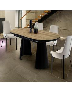 Matte Black Table - Capri