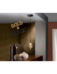 Matte Black Lamp 12Ø 5W - Rocío