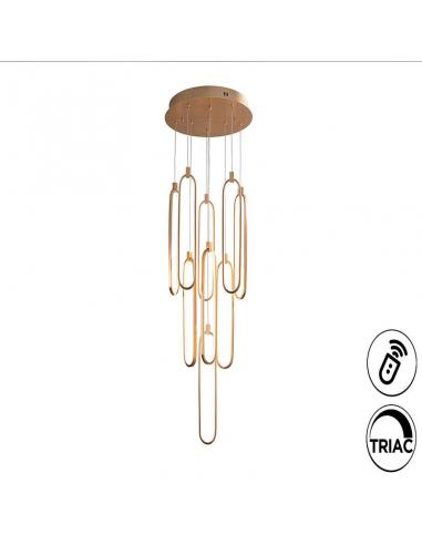 Rose Gold Lamp 60Ø 182W - Colette