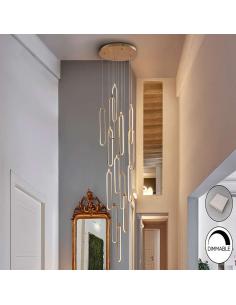 Rose Gold Lamp 60Ø 182W - Colette