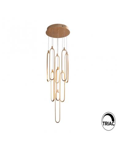 Rose Gold Lamp 50Ø 117W - Colette