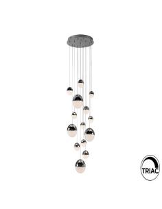 Lampara Cromado 60Ø 78.60W - Sphere