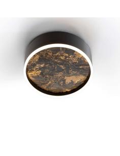 Plafon Negro mate 40Ø 56W - Stone