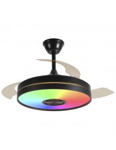 ENIO BLACK FAN 50CMS 3 BLADES