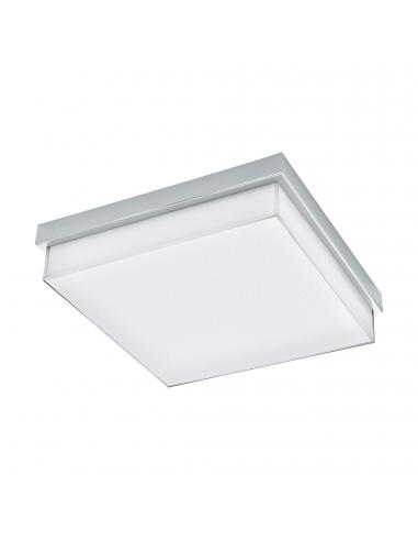 EGLO 97971 - ISLETAS LED ceiling light in Chrome Steel and Glass with glass effect