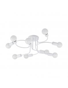 EGLO 97981 - ORAZIO Lámpara de Salón en Acero blanco