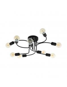 EGLO 97983 - ORAZIO Living Room Lamp in Black Steel