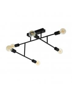 EGLO 98034 - BELSIANA Living Room Lamp in Black Steel