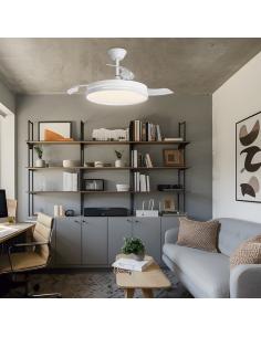 VENTILADOR MINI TOGO BLANCO 40CMS 3 PALAS 2