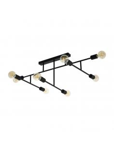 EGLO 98035 - BELSIANA Living Room Lamp in Black Steel