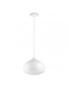 EGLO 98047 - COMBA-C LED pendant lamp in white steel and acrylic