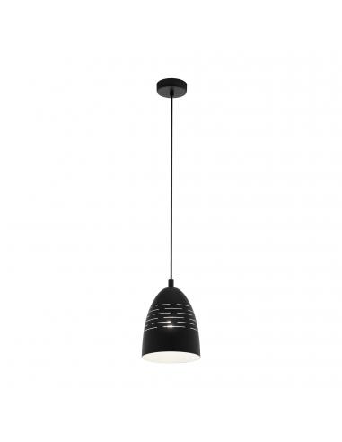 EGLO 98073 - CAMASTRA Living Room Lamp in Black, White Steel