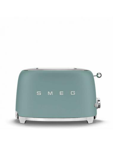 Tostadora 2x2 50' Style Verde Esmeralda - SMEG