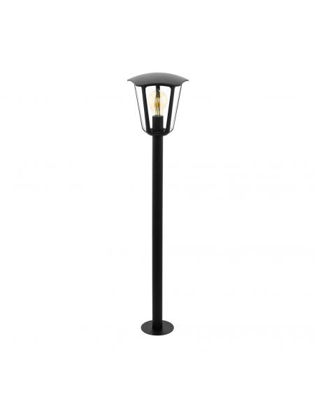EGLO 98123 - MONREALE Beacon in black cast aluminum and Acrylic