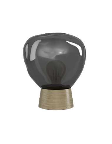 Vaporized wood/glass table lamp -...