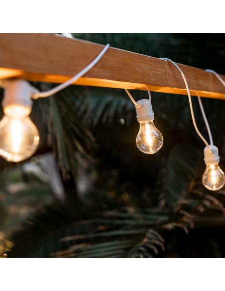 ALLEGRA WHITE LIGHT GARLAND