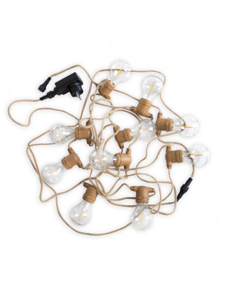 ALLEGRA JUTE LIGHT GARLAND