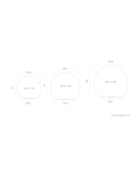 BULY ILLUMINATED BALL (MULTIPLE SIZES)