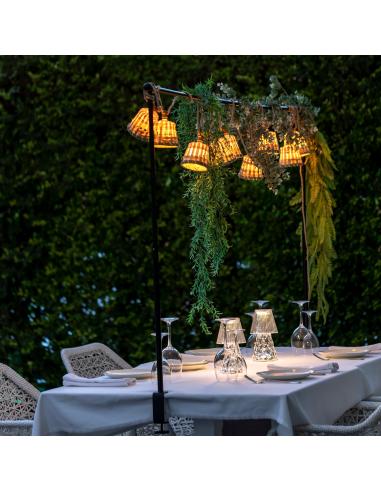 Extendable table frame for garlands GARLAND LIFT