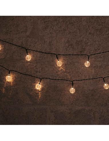 GRISELDA GLOSSY OUTDOOR SOLAR GARLAND