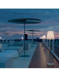 LOLA SLIM 120 SOLAR OUTDOOR FLOOR LAMP