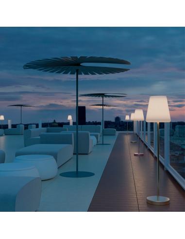 LOLA SLIM 120 SOLAR OUTDOOR FLOOR LAMP