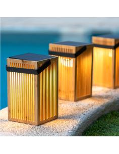 Farol solar portátil sin cables con OKINAWA LANTERN