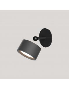 Round wall lamp without cables for indoor ROLL 8