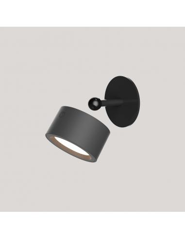 Round wall lamp without cables for indoor ROLL 8