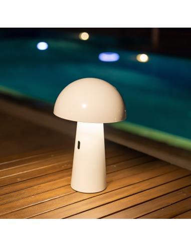 SHITAKE WHITE ADJUSTABLE TABLE LAMP