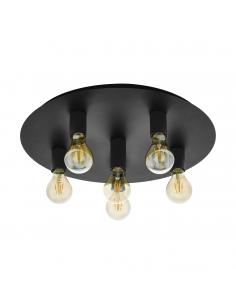 EGLO 98157 - PASSANO 1 Living Room Lamp in Black Steel