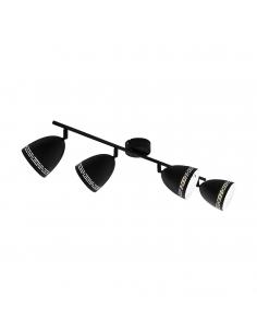 EGLO 98169 - SABATELLA LED spotlight in black, white steel