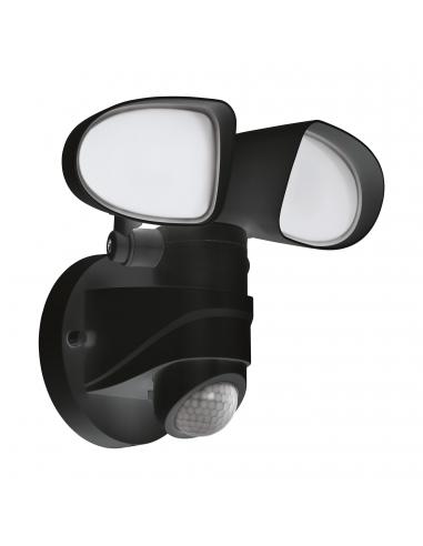 EGLO 98176 - PAGINO Outdoor wall light with motion sensor in black Acrylic