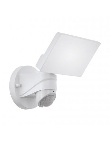 EGLO 98177 - PAGINO Outdoor wall light with motion sensor in white Acrylic